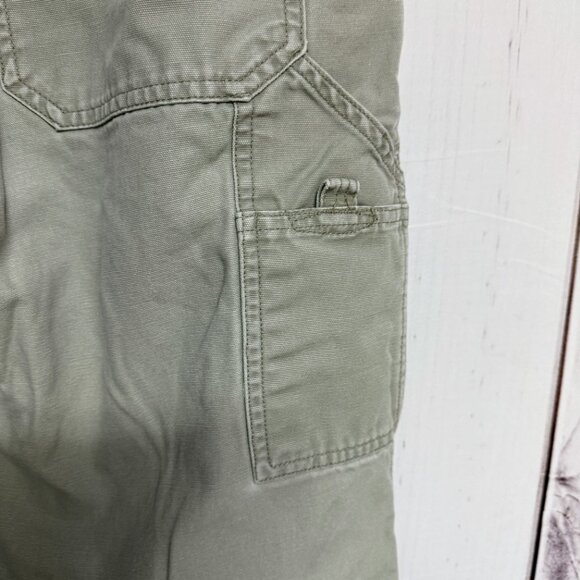 The North Face Women’s Canvas Utility Pants Size 10 Khaki GUC - Picture 3 of 14